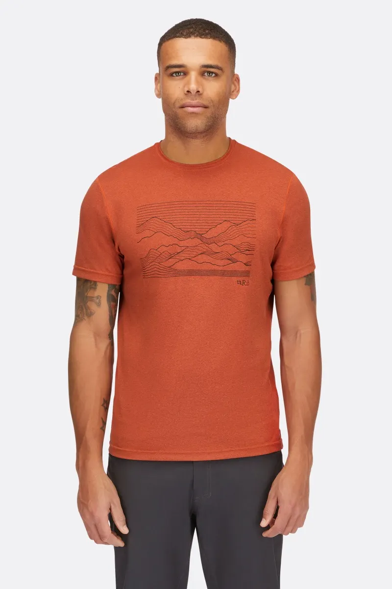 Men's Crimp Reflection Tee 5 Men's Crimp Reflection Tee