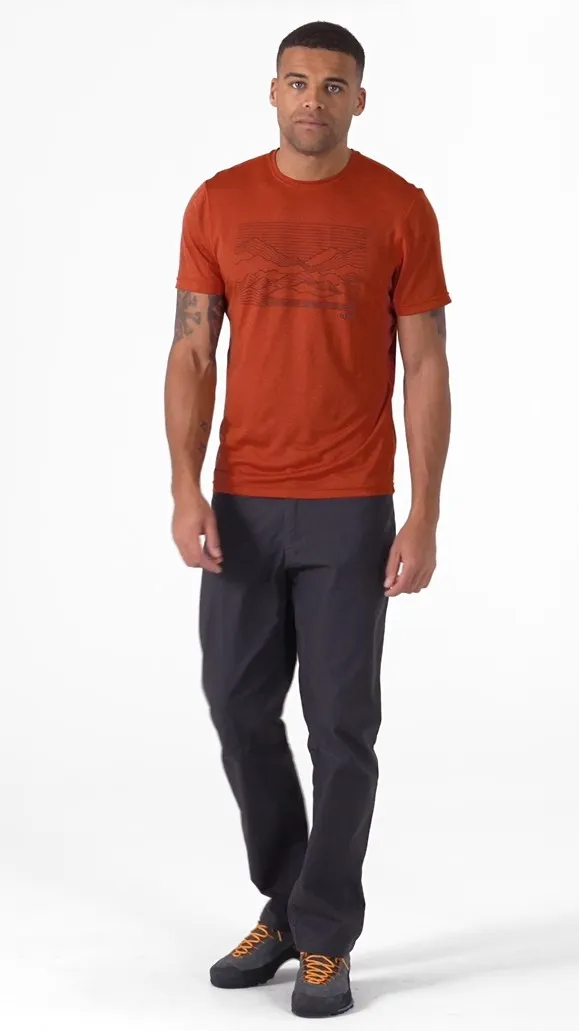 Men's Crimp Reflection Tee 6 Men's Crimp Reflection Tee