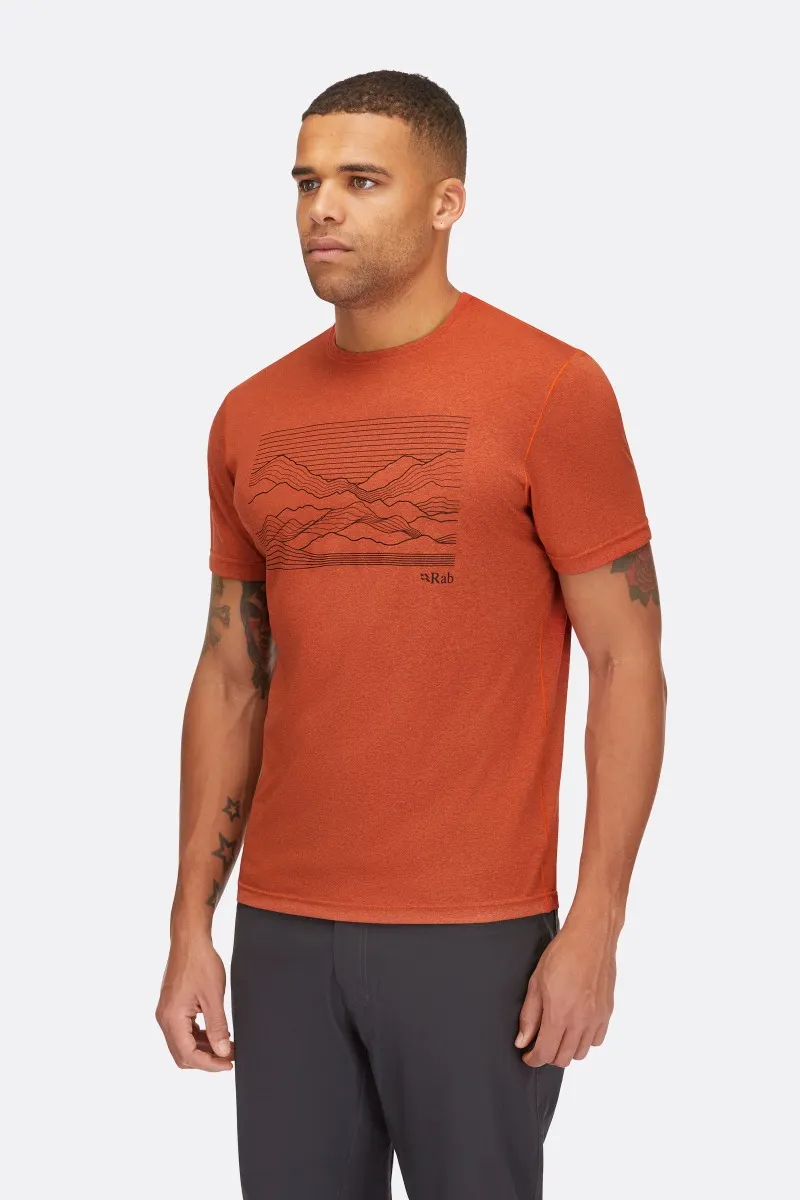 Men's Crimp Reflection Tee 7 Men's Crimp Reflection Tee