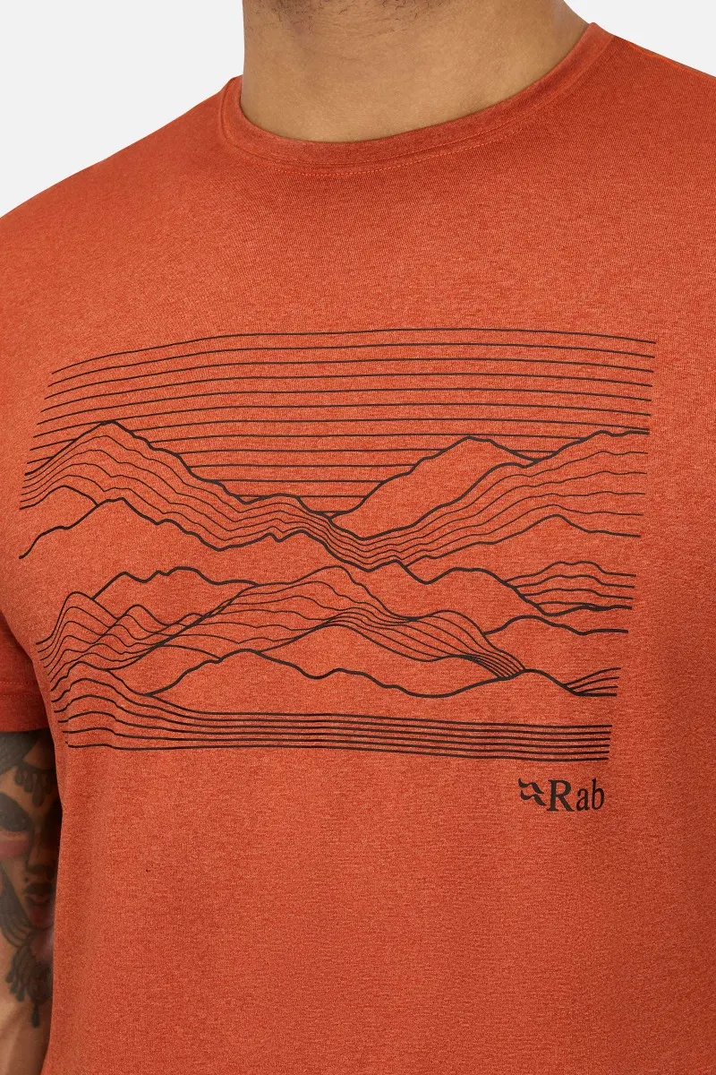 Men's Crimp Reflection Tee 8 Men's Crimp Reflection Tee