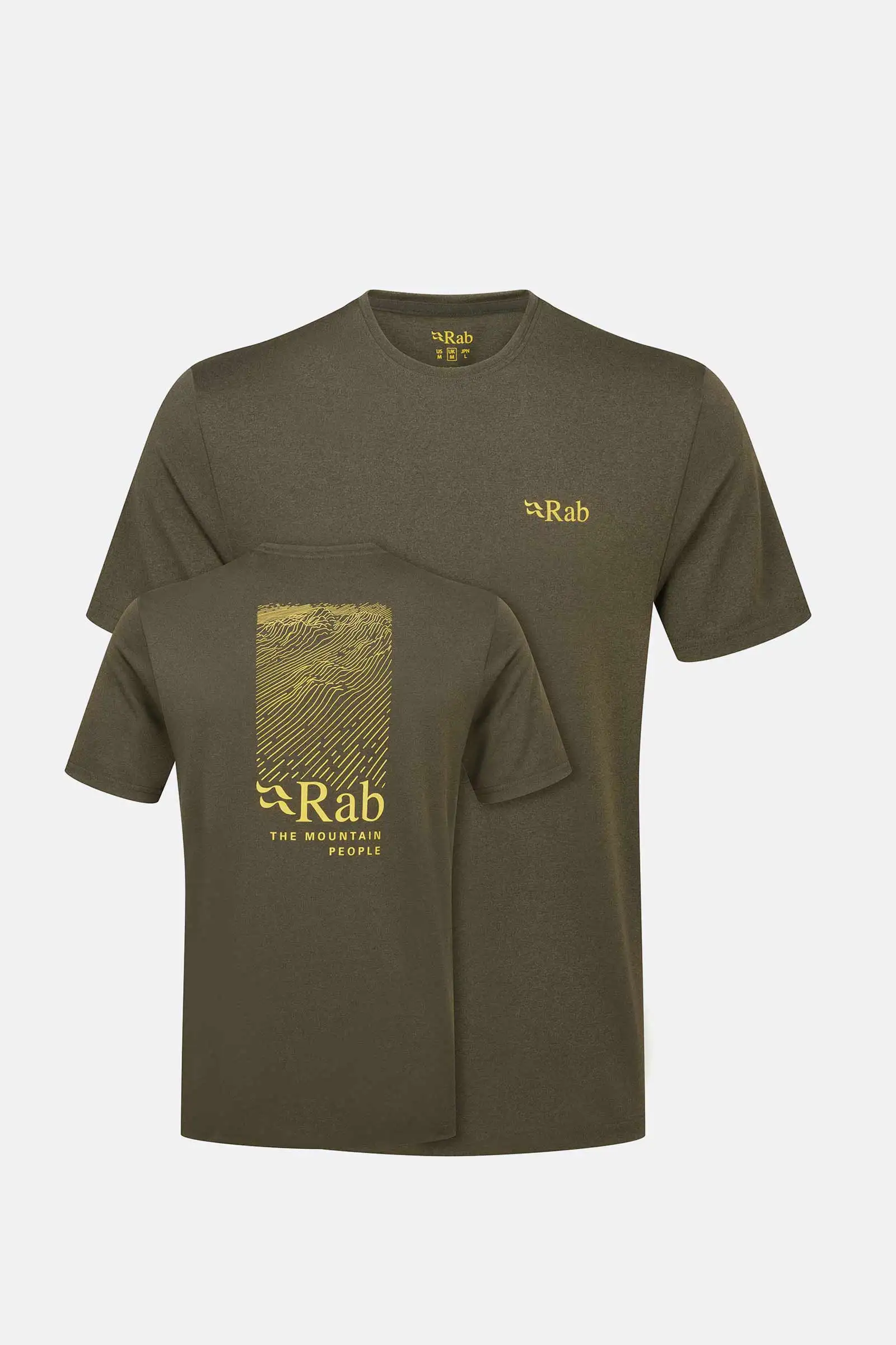 Men's Crimp Reflection Tee 3 Men's Crimp Reflection Tee