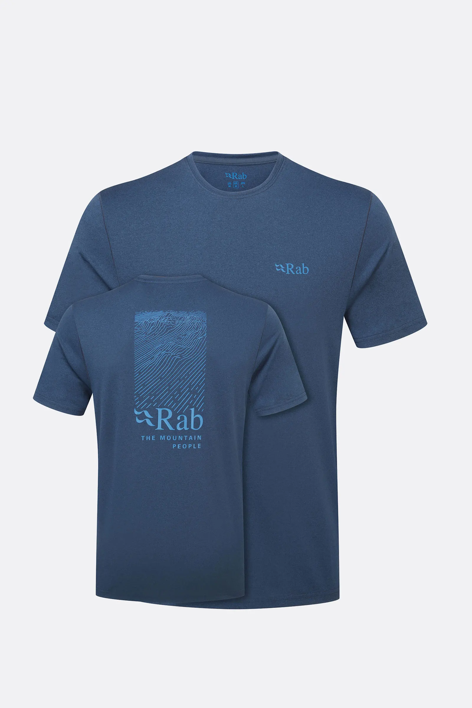 Men's Crimp Reflection Tee 4 Men's Crimp Reflection Tee