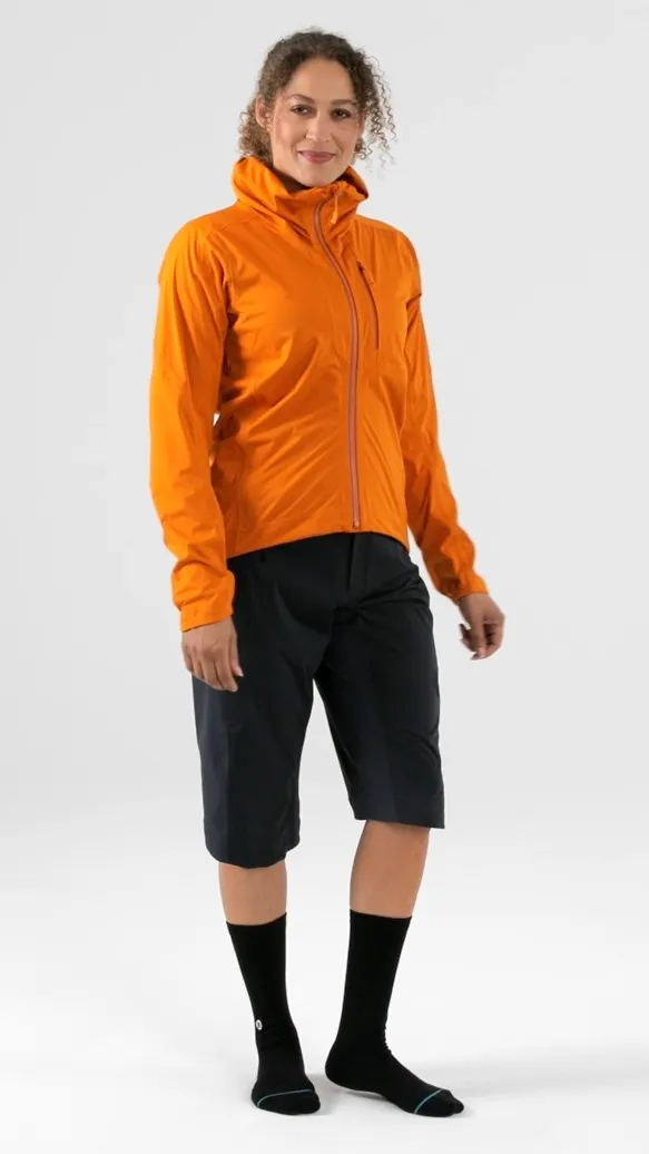 Women's Cinder Downpour Light Waterproof Biking Jacket